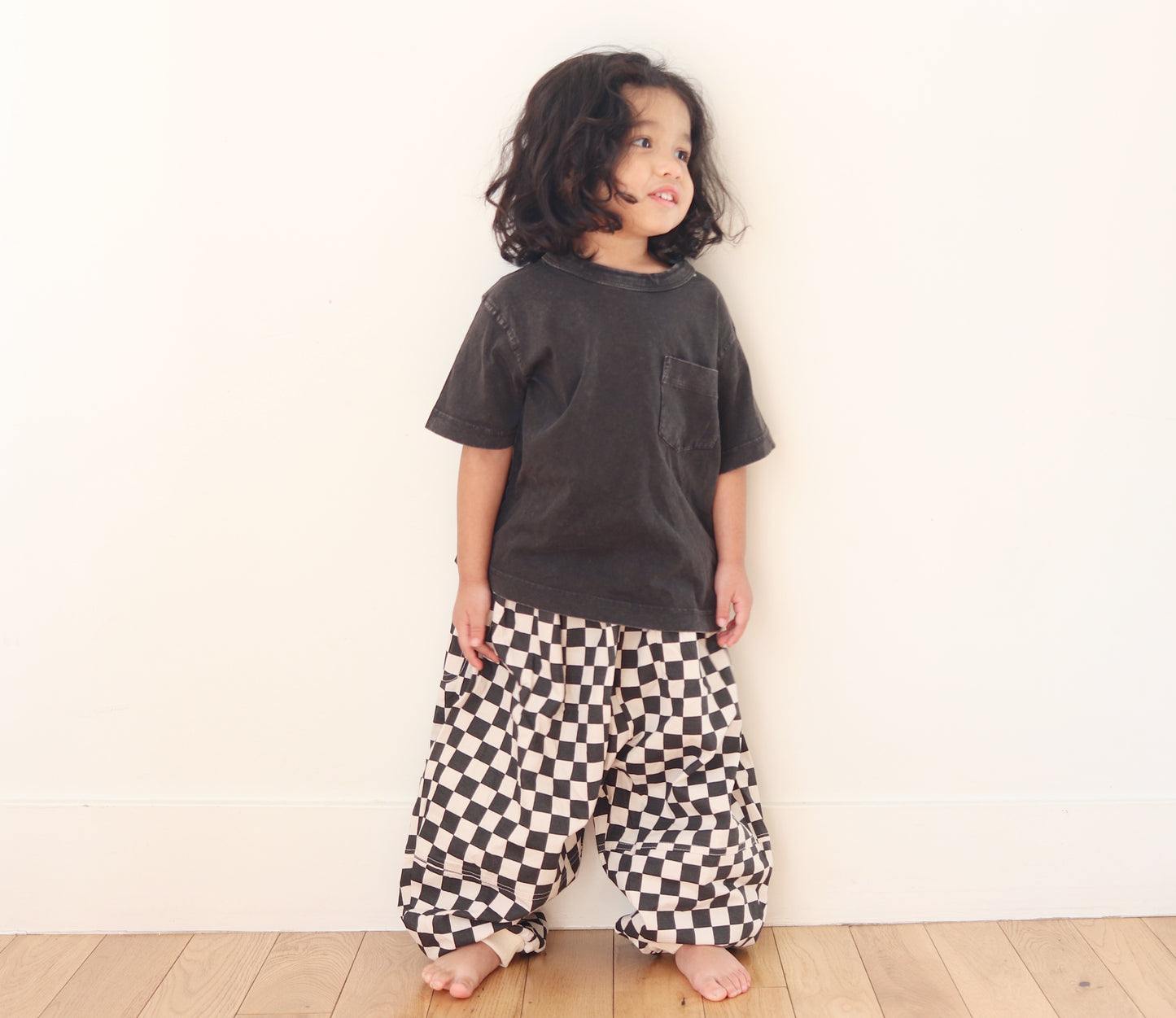 Checkered Relaxed Fit Jogger