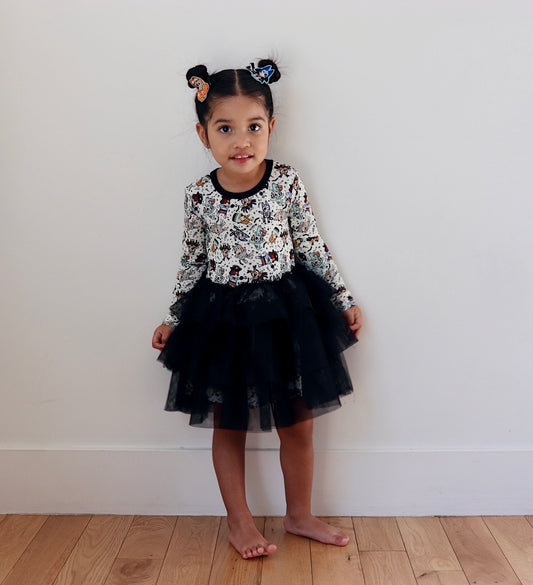 Spooky Sisters Bluey Tutu Dress