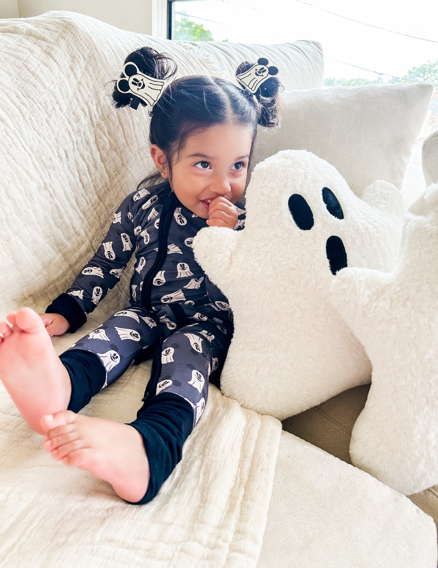 Ghostie Mouse Bamboo Pajamas - Infant