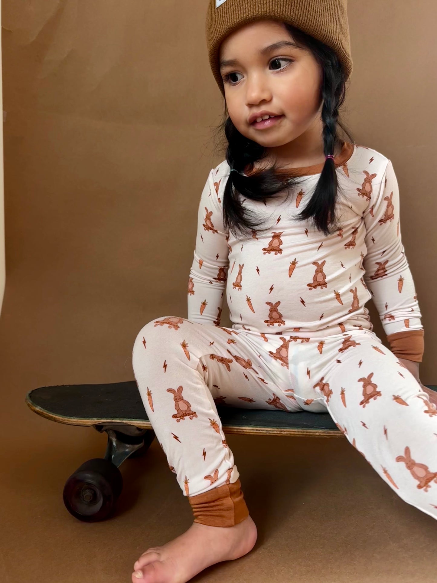 Skater Bunny Bamboo Two Piece Set