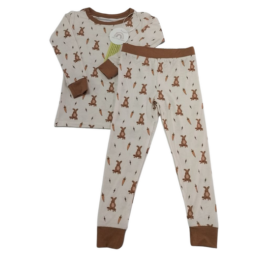 Skater Bunny Bamboo Two Piece Set