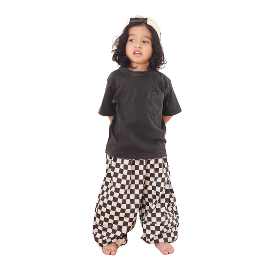 Checkered Relaxed Fit Jogger