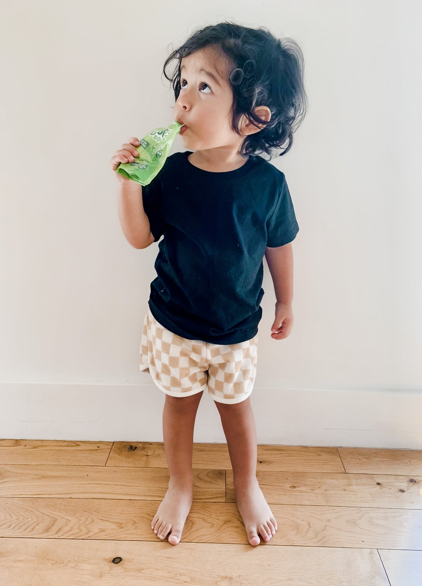 Retro Checker Shorts