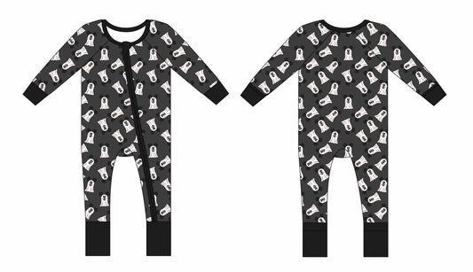 Ghostie Mouse Bamboo Pajamas - Infant