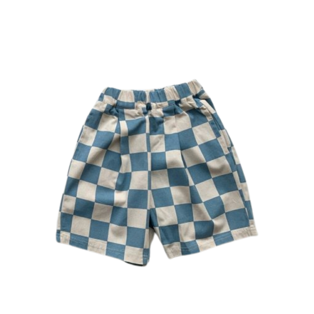 Chase Checkered Baggy Shorts
