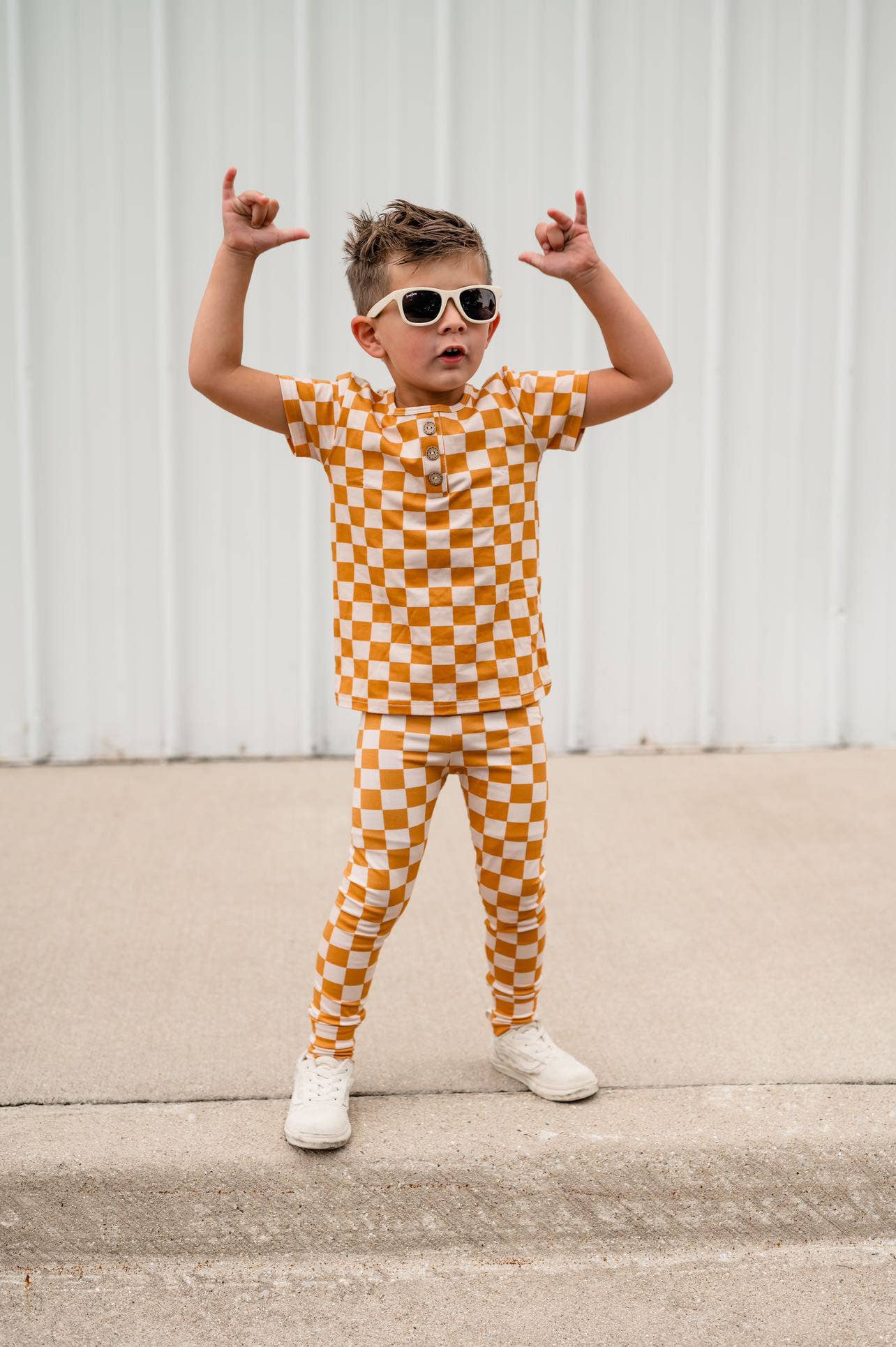 Jack Checkered Two Piece Set