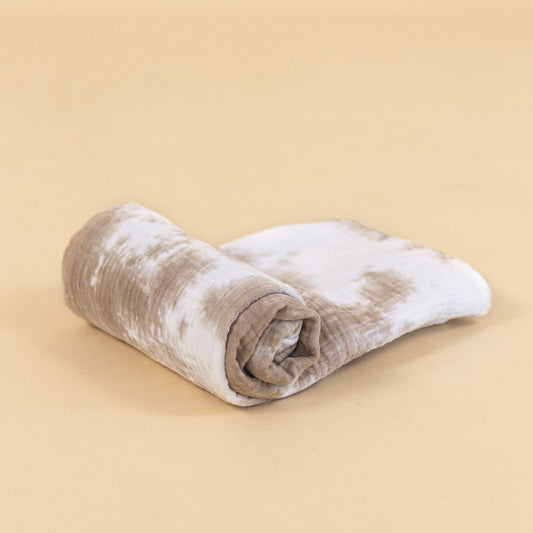 Tie Dye Muslin Swaddle